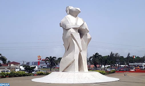 Monument emblématique représentant la ville d’Abidjan